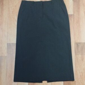 MaxMara Black Pencil‎ Skirt with Slit